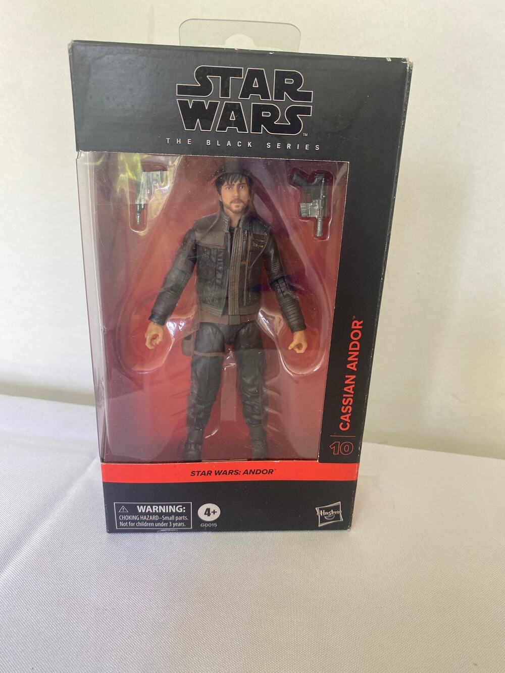 Star Wars The Black Series Cassian Andor #10 New In The Box By Hasbro Series 24